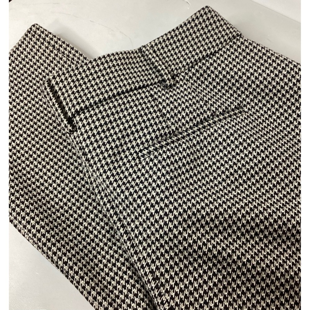 Houndstooth Pattern Pants Women's Classic Busines… - image 1